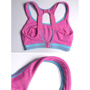 Sujetador Deportivo para Mujer de Alto Impacto, Personalizado OEM, Transpirable, Sublimado, Top de Yoga con Efecto Push-Up, para Gimnasio y Entrenamiento, con Estampado Personalizable - Product Image 2