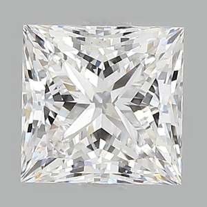 Diamant blanc de laboratoire taille princesse, couleurs D E F G H, en vrac pour bague, en vrac pour la fabrication de bijoux, diamant CVD - Product Image 3