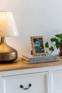 Marco de Fotos de Madera de Nogal Natural de Estilo Clásico, Rústico, Hecho a Mano, Creativo, Ecológico, Personalizable, Decoración de Mesa - Product Image 5