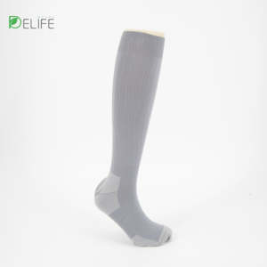 Women's Knee-High Casual <b>Diabetic</b> <b>Socks</b> Soft Knitted Non-Slip Anti-Bacterial Breathable Sweat-Absorbent Sports Daily Use Nylon - Product Image 5