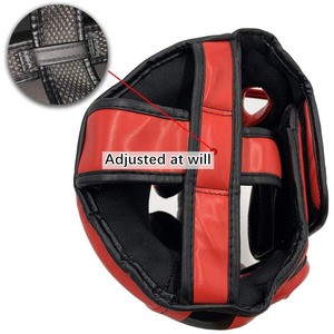 Nouveau design de protège-têtes de boxe sportifs personnalisables en cuir, EVA et PU, équipement d'entraînement de haute qualité - Product Image 5