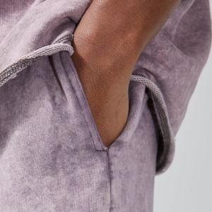 กางเกงขาสั้นผู้ชายแบบย้อมสีเอซิด สไตล์ลำลอง ไซส์ผู้ใหญ่ ดีไซน์สั่งทำได้ ราคาขายส่งใหม่ พร้อมสีสั่งทำได้ - Product Image 5