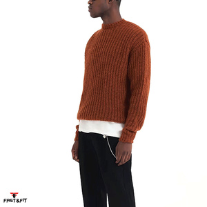 Nouvelle Arrivée Pull en Laine Cachemire Tricoté Respirant à Manches Longues Séchage Rapide Anti-Plis Anti-Boulochage Hiver - Product Image 2