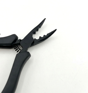 Pince à cheveux à tête incurvée, à dents, 3 trous, pour micro et nano anneaux, outils d'extension de cheveux en plumes, service OEM - Product Image 6