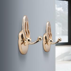 Crochet mural double en métal de qualité commerciale, robuste et antirouille - Product Image 4