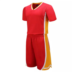 ชุดบาสเก็ตบอลมืออาชีพ เสื้อเจอร์ซีย์ตาข่ายน้ำหนักเบาและกางเกงขาสั้น สำหรับการแข่งขันบาสเก็ตบอลในร่มและกลางแจ้ง การฝึกซ้อมประจำวัน และโรงเรียน - Product Image 1