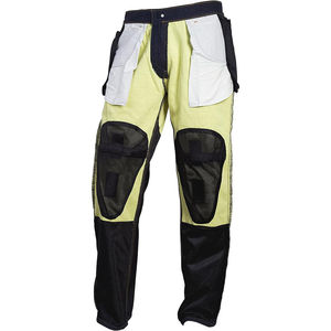 Pantalones de Motociclista Ajustados y Ventilados con Refuerzos de Aramida en Rodilla y Cadera, Pantalones Vaqueros Elásticos para Hombre, Color Azul Denim - Product Image 4