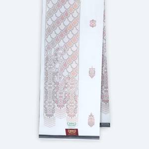 <b>Sarong</b> Lungi BHS Excellent Gold JGQ type Cotton <b>Sarong</b> for Men-Elegant Adult Prayer & Daily Use - Product Image 2