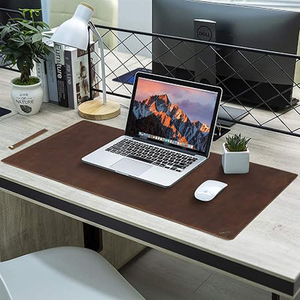 Genuine Leather Laptop <b>Desk</b> <b>Pads</b> Blotters Mouse <b>Pad</b> Table Mat Writing <b>Pad</b> for Office and Home Leather Blotters - Product Image 3
