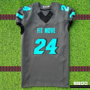 Maillot de football américain personnalisé durable, design vibrant par sublimation, coupe adulte, dernière nouveauté, vente chaude, OEM - Product Image 1