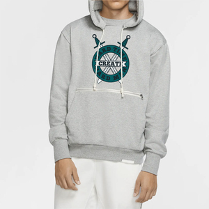 Sudaderas con capucha térmicas extragrandes con logo personalizado, hombros caídos, 100% algodón, sudaderas transpirables para hombre en venta - Product Image 3