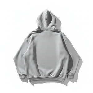 Sudadera con Capucha para Hombre, Diseño de Texto con Logotipo Personalizado del Club de Carreras Vintage, Hombros Caídos, Alta Calidad, Estilo Invernal - Product Image 3