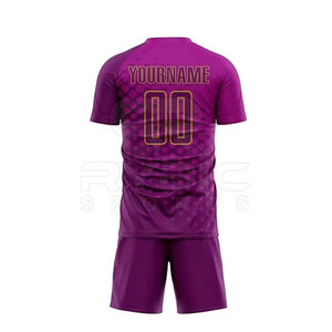 Uniforme de Fútbol para Hombre de Calidad Profesional, Diseño Elegante y Transpirable, Conjunto de Camiseta y Pantalones Cortos Cómodos para Deportes de Competición - Product Image 2