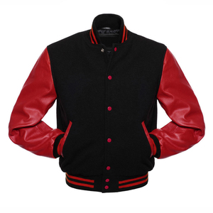 Letterman Bomber <b>Winter</b> <b>Jacket</b> New Men Fashion Varsity Baseball <b>jacket</b> High Quality Custom Logo Wool <b>Leather</b> Varsity <b>Jacket</b> - Product Image 2