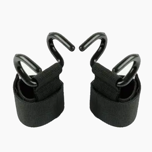 Adjustable U-Shaped Wrist Support Hook Loop Closure Non-Slip <b>Weight</b> <b>Lifting</b> Unisex Black - Product Image 1
