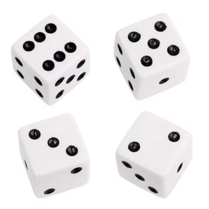 Dados de Hueso Hechos a Mano para Juegos Antiguos y de Fantasía por PERFECT ENTERPRISES - Product Image 1