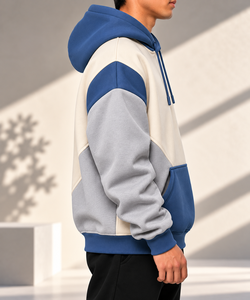 Sweat-shirt homme personnalisé, lourd, avec fermeture éclair, 100% coton, broderie personnalisée, sweat-shirt homme avec logo personnalisé - Product Image 5