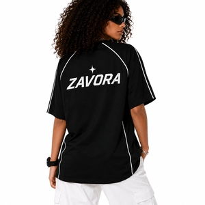 เสื้อเจอร์ซีย์อเมริกันฟุตบอลผ้าตาข่ายระบายอากาศดี สะท้อนแสง แบบสตรีทแวร์ คอวี ทรงโอเวอร์ไซส์ ชุดทีม พร้อมบริการสกรีนหมายเลขตามสั่ง - Product Image 2