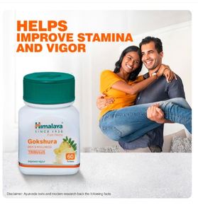 Comprimé Gokshura 100% naturel, herbe ayurvédique pour le bien-être - Product Image 3