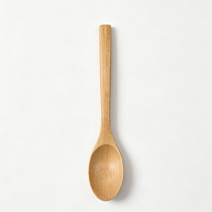 <b>Small</b> Beech Wood <b>Spoon</b> Handmade Eco-Friendly Utensil for Salt, Sugar, or Spices Nordic Style Kitchen Accessory 15cm - Product Image 4