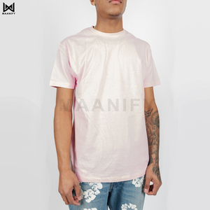 เสื้อยืดคอกลมผ้าคอตตอนคอมบ์สำหรับทั้งชายและหญิงเสื้อยืดผ้าฝ้ายคอมบ์122 GSM เปล่า - Product Image 2