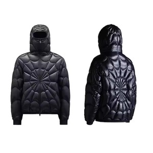 Veste d'hiver matelassée pour homme, sur mesure, nouvelle conception, logo personnalisé, taille plus, coupe ample, brillante, chaude, décontractée - Product Image 1