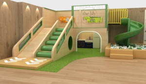 Multi-Activity Indoor Plastic <b>Play</b> <b>Center</b> with Ball Pit and Slide for Kids - Product Image 5