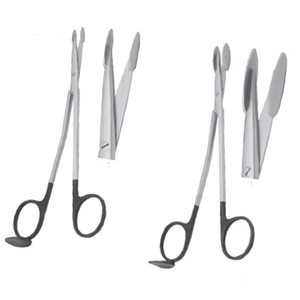 Ciseaux dissecteurs faciaux Hosanna Surgical Trepsat, manuels, en acier inoxydable de qualité supérieure, certifiés CE, pour lifting facial HS0426-89 - Product Image 1