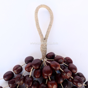 Shaker en coquille de graines de Pala naturelles, instrument de percussion manuel pour la méditation, la sonothérapie, l'ASMR et la vente en gros - Product Image 4