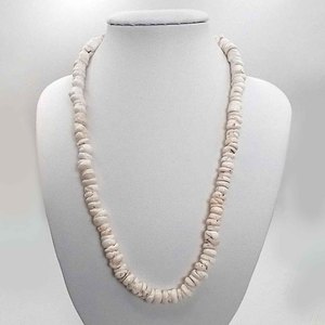 Best discount natural <b>white</b> puka shell necklaces ocean vibe fashion accessories seashell bead necklace - Product Image 1
