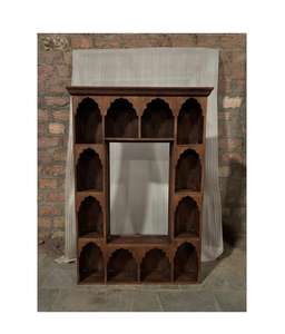 Estantería de Madera para Pared, Mueble de Almacenamiento con Múltiples Estantes para Sala de Estar, Estudio u Hogar - Product Image 1