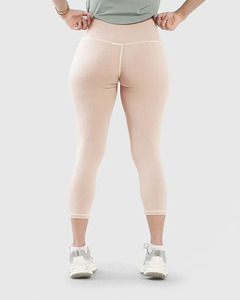 CLOVIX SPORTS Leggings Deportivos para Mujer con Panel de Malla, Poliéster y Spandex, Transpirables, con Logotipo Personalizado - Product Image 3