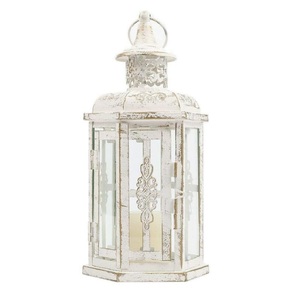 Nouvelle lanterne en métal rustique au design moderne et tendance, élégante avec poignée, taille, forme et couleur personnalisables parfaites - Product Image 2