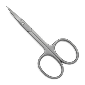 Newest Trendy Cuticle <b>Nail</b> Scissor Rust Resistant Curved And Straight Blade Round Handle - Product Image 1