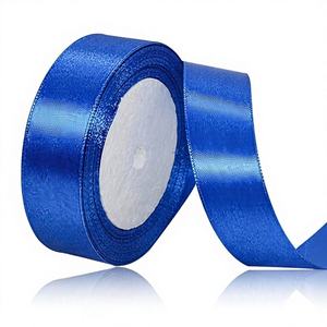 Bordure en dentelle de satin à maille de 12 mm, filet de polyester de luxe, paillettes, fil métallique, faite à la main, pour saris, robes, dupattas, vêtements ethniques - Product Image 1