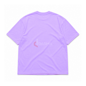 เสื้อยืดคอตตอนโอเวอร์ไซส์ไซส์ใหญ่พิเศษ ยูนิเซ็กซ์ รับออกแบบโลโก้ตามสั่ง ขายส่ง OEM MOQ ต่ำ - Product Image 2