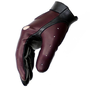 Guantes de Conducción de Cuero Genuino para Motocicleta, Protección de Palma Antideslizante, Transpirables, Unisex, para Todas las Estaciones - Product Image 1
