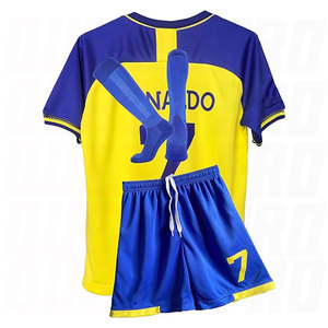 Conjunto de Uniforme de Entrenamiento de Fútbol para Niños, Camiseta Deportiva Transpirable para Fanáticos del Fútbol Juvenil, Pantalones Cortos, Kit de Regalo Completo - Product Image 4