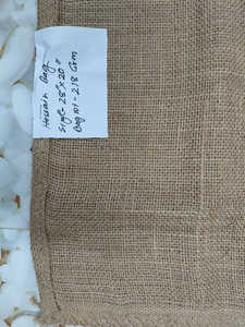 ถุงผ้ากระสอบป่านใหม่ 100% เป็นมิตรกับสิ่งแวดล้อม ทนทาน ย่อยสลายได้ ขนาด 28"x20" (71x50) ซม. น้ำหนักถุง 218 กรัม บรรจุ 1000 ชิ้น/ห่อ - Product Image 2