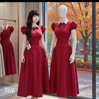 Robe élégante pour femmes, en soie, à manches courtes, alliant parfaitement élégance, confort, décontracté, formel, pour diverses occasions, maxi