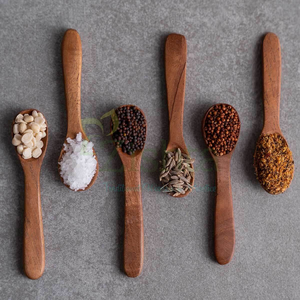 Ensemble de cuillères doseuses en bois pour épices, ustensiles de cuisine et pâtisserie, cuillère à café en bois, cuillère doseuse à café - Product Image 1