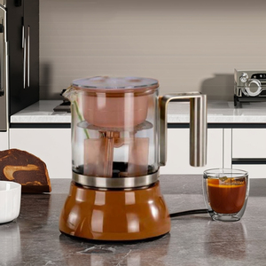 Tetera Eléctrica Automática de Vidrio para Infusión de Té, Hervidor de Agua Caliente para Hogar, Cocina y Oficina, Cafeteras al por Mayor - Product Image 2