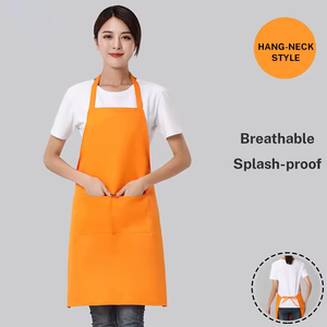 Delantal de Trabajo Personalizado para Hombre y Mujer, Delantal de Poliéster para Pintura, Tienda de Té con Leche, Barista - Product Image 4