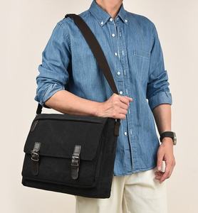 Bolsa de Mensajero para Hombre de Gran Capacidad, Bolsa de Hombro de Lona para Hombre, Bolsas Cruzadas de Lona - Product Image 2