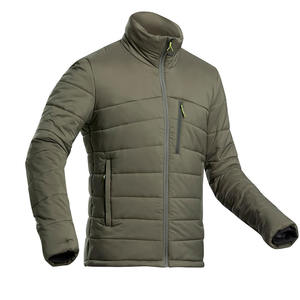 Chaqueta de Invierno Aislante para Hombre, Talla Grande, Cómoda y Cálida con Relleno de Poliéster para Uso en Exteriores - Product Image 4