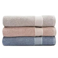 Handuk Katun Grosir GSM Tinggi Harga Terjangkau Lembut Halus Daya Serap Tinggi Cepat Kering Ramah Lingkungan Handuk Mandi Mewah untuk Penggunaan di Rumah
