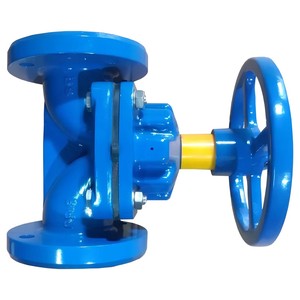 Vanne à diaphragme en plastique C-Way, norme DIN, taille de port 1 pouce, commande manuelle, haute température, application industrielle pour le service des huiles - Product Image 2