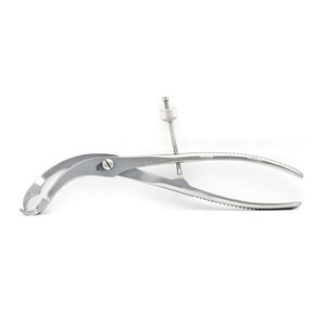 Pinza Quirúrgica Ortopédica de Primera Calidad, 14 cm, Verbrugge, para Sujetar Huesos, con Rosca Fija, de Acero Inoxidable - Product Image 2
