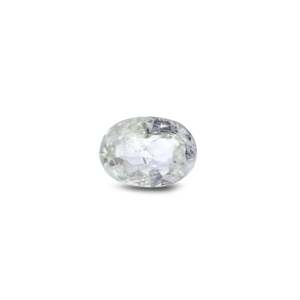 Saphir jaune ovale de 3,7 carats, pierre précieuse brute artisanale pour bijoux fins - Product Image 1