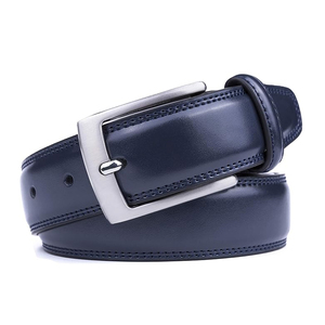 Nouvelle ceinture en cuir pour homme sur mesure avec service OEM, prix de gros, nouvelle ceinture en cuir véritable tendance pour homme - Product Image 1